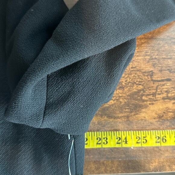 NEW J Crew Double Cloth Wool Lady Day Coat Thinsulate Sz 16 Black BM964 - Picture 10 of 16